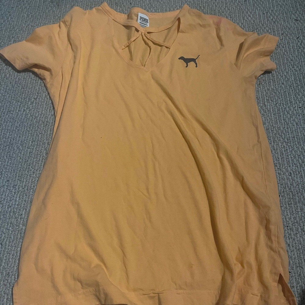 PINK Victoria's Secret Peach Top